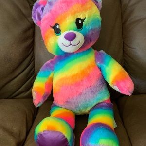 Rainbow Build a Bear Pride Bear